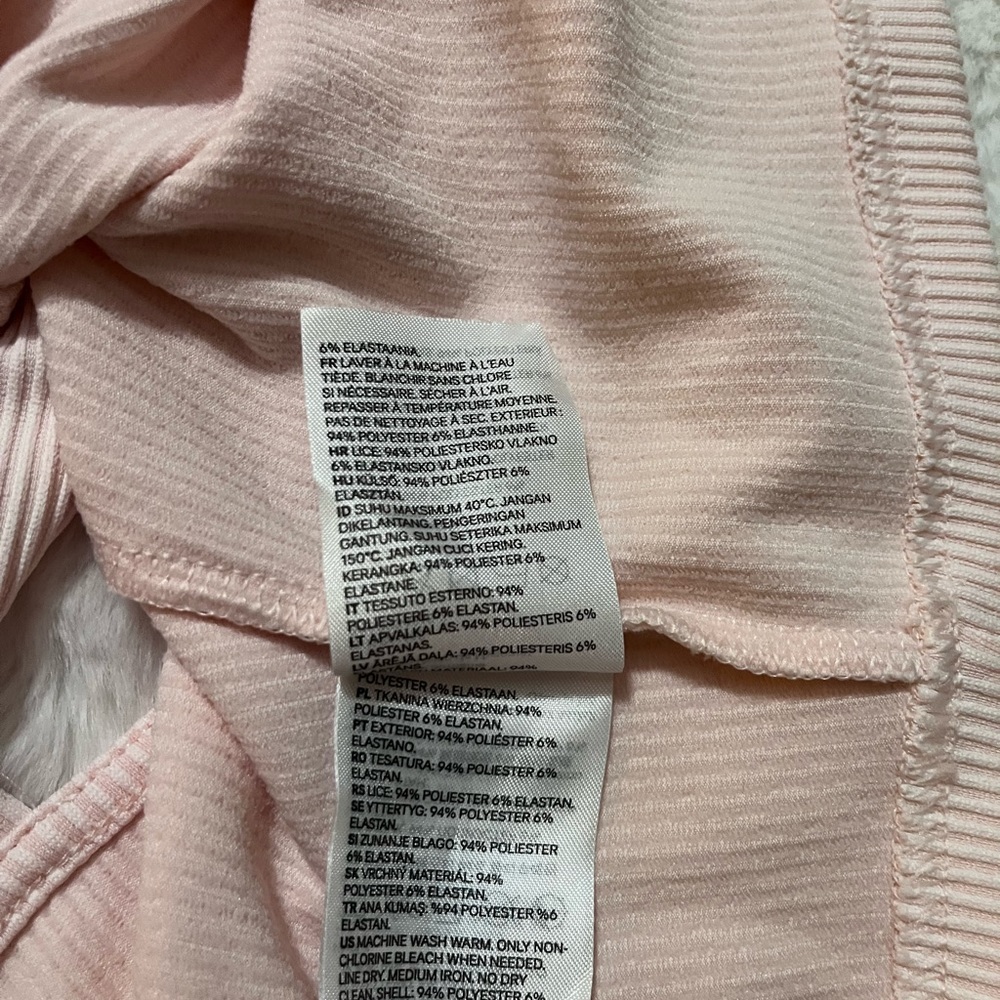 Divided Basic Light Pink Crop Top - image 5